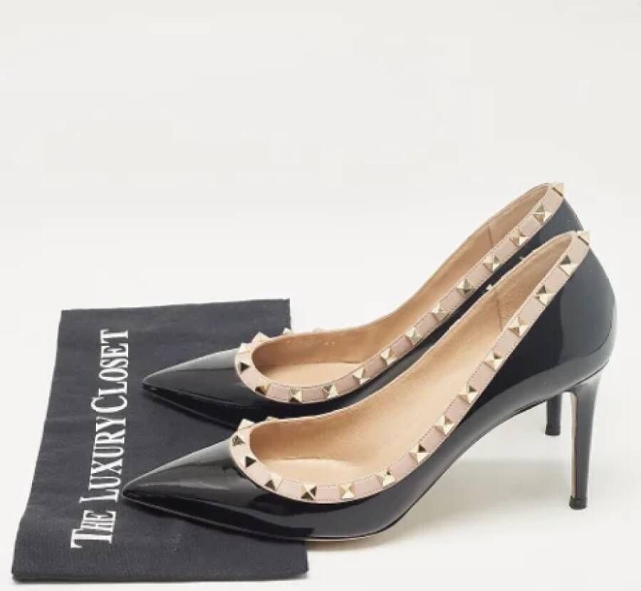 Valentino Vintage Pre-owned Leather heels Black Dames