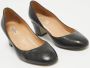 Valentino Vintage Pre-owned Leather heels Black Dames - Thumbnail 4