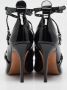 Valentino Vintage Pre-owned Leather heels Black Dames - Thumbnail 5