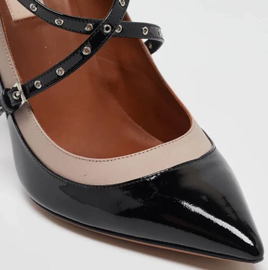 Valentino Vintage Pre-owned Leather heels Black Dames