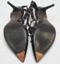 Valentino Vintage Pre-owned Leather heels Black Dames - Thumbnail 6