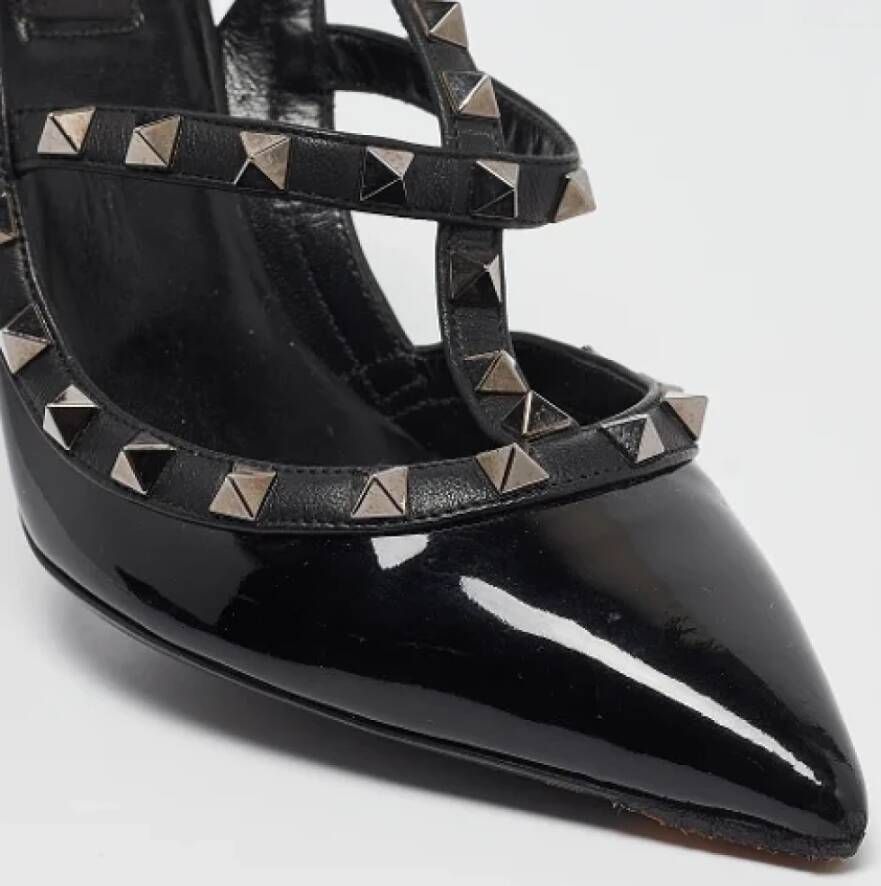 Valentino Vintage Pre-owned Leather heels Black Dames