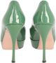 Valentino Vintage Pre-owned Leather heels Green Dames - Thumbnail 4