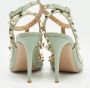 Valentino Vintage Pre-owned Leather heels Green Dames - Thumbnail 5