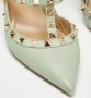 Valentino Vintage Pre-owned Leather heels Green Dames - Thumbnail 7