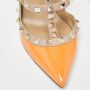 Valentino Vintage Pre-owned Leather heels Orange Dames - Thumbnail 7