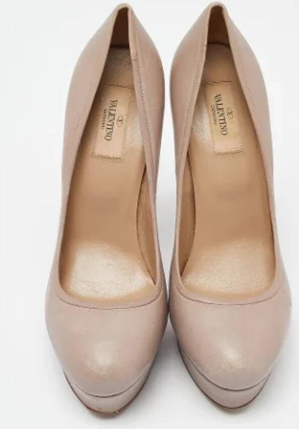 Valentino Vintage Pre-owned Leather heels Pink Dames