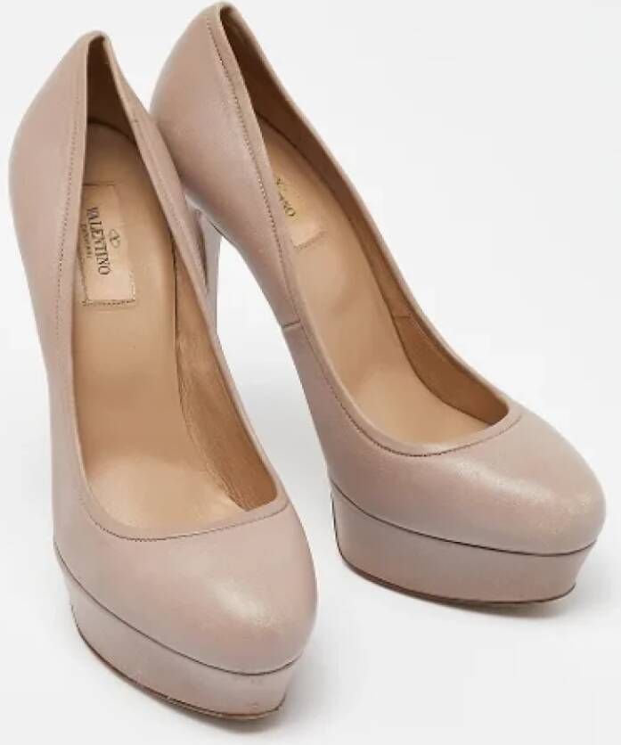 Valentino Vintage Pre-owned Leather heels Pink Dames