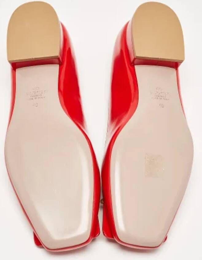 Valentino Vintage Pre-owned Leather heels Red Dames