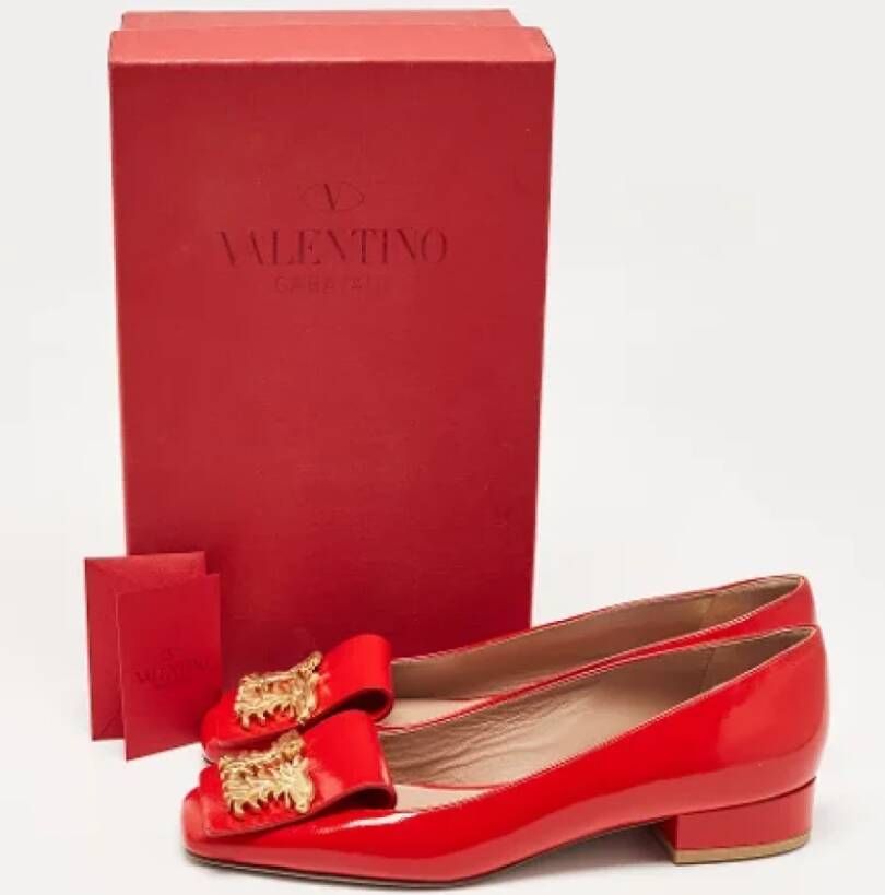 Valentino Vintage Pre-owned Leather heels Red Dames