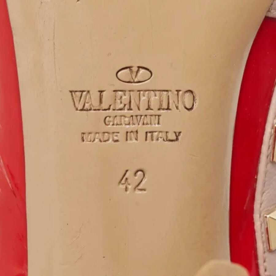 Valentino Vintage Pre-owned Leather heels Red Dames