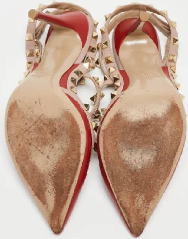 Valentino Vintage Pre-owned Leather heels Red Dames