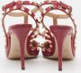 Valentino Vintage Pre-owned Leather heels Red Dames - Thumbnail 5