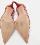 Valentino Vintage Pre-owned Leather heels Red Dames - Thumbnail 6