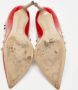 Valentino Vintage Pre-owned Leather heels Red Dames - Thumbnail 6
