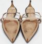 Valentino Vintage Pre-owned Leather mules Black Dames - Thumbnail 6