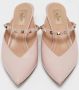 Valentino Vintage Pre-owned Leather mules Pink Dames - Thumbnail 3