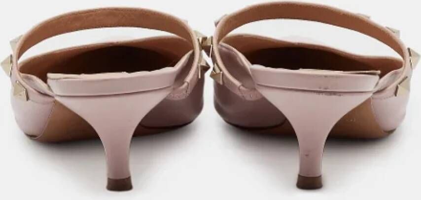 Valentino Vintage Pre-owned Leather mules Pink Dames