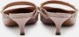 Valentino Vintage Pre-owned Leather mules Pink Dames - Thumbnail 5