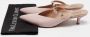 Valentino Vintage Pre-owned Leather mules Pink Dames - Thumbnail 9