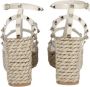 Valentino Vintage Pre-owned Leather sandals Beige Dames - Thumbnail 4