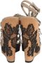 Valentino Vintage Pre-owned Leather sandals Beige Dames - Thumbnail 3