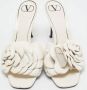 Valentino Vintage Pre-owned Leather sandals Beige Dames - Thumbnail 3