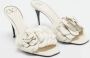 Valentino Vintage Pre-owned Leather sandals Beige Dames - Thumbnail 4