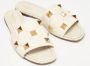 Valentino Vintage Pre-owned Leather sandals Beige Dames - Thumbnail 4