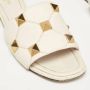 Valentino Vintage Pre-owned Leather sandals Beige Dames - Thumbnail 7