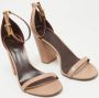 Valentino Vintage Pre-owned Leather sandals Beige Dames - Thumbnail 4