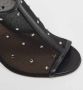 Valentino Vintage Pre-owned Leather sandals Black Dames - Thumbnail 8