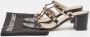 Valentino Vintage Pre-owned Leather sandals Black Dames - Thumbnail 9