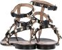 Valentino Vintage Pre-owned Leather sandals Black Dames - Thumbnail 5