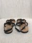 Valentino Vintage Pre-owned Leather sandals Black Dames - Thumbnail 6