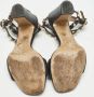 Valentino Vintage Pre-owned Leather sandals Black Dames - Thumbnail 6