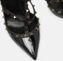 Valentino Vintage Pre-owned Leather sandals Black Dames - Thumbnail 8