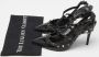 Valentino Vintage Pre-owned Leather sandals Black Dames - Thumbnail 9