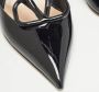 Valentino Vintage Pre-owned Leather sandals Black Dames - Thumbnail 7