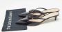 Valentino Vintage Pre-owned Leather sandals Black Dames - Thumbnail 9