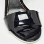 Valentino Vintage Pre-owned Leather sandals Black Dames - Thumbnail 7