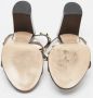 Valentino Vintage Pre-owned Leather sandals Black Dames - Thumbnail 6