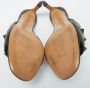 Valentino Vintage Pre-owned Leather sandals Black Dames - Thumbnail 6