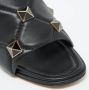 Valentino Vintage Pre-owned Leather sandals Black Dames - Thumbnail 7