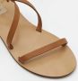 Valentino Vintage Pre-owned Leather sandals Brown Dames - Thumbnail 6