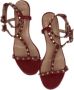 Valentino Vintage Pre-owned Leather sandals Brown Dames - Thumbnail 2