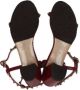 Valentino Vintage Pre-owned Leather sandals Brown Dames - Thumbnail 4