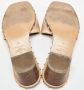 Valentino Vintage Pre-owned Leather sandals Gray Dames - Thumbnail 6