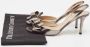 Valentino Vintage Pre-owned Leather sandals Gray Dames - Thumbnail 9