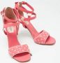 Valentino Vintage Pre-owned Leather sandals Pink Dames - Thumbnail 4